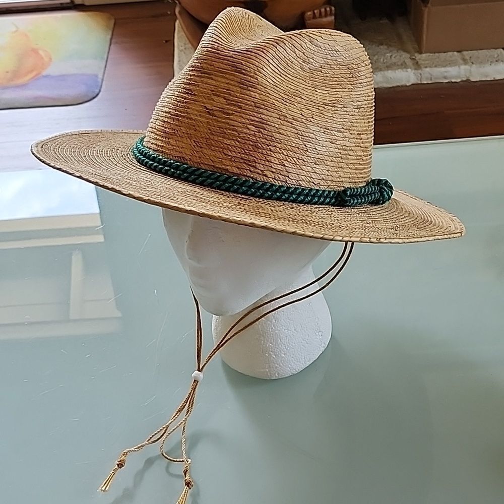Hand Crafted Wide Brim Cattlemen Crease Festival Hat Size 7.5